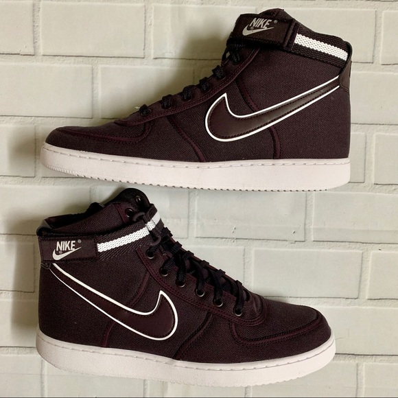 New Men’s Nike Vandal High Supreme US 11 Burgundy - Picture 2 of 5